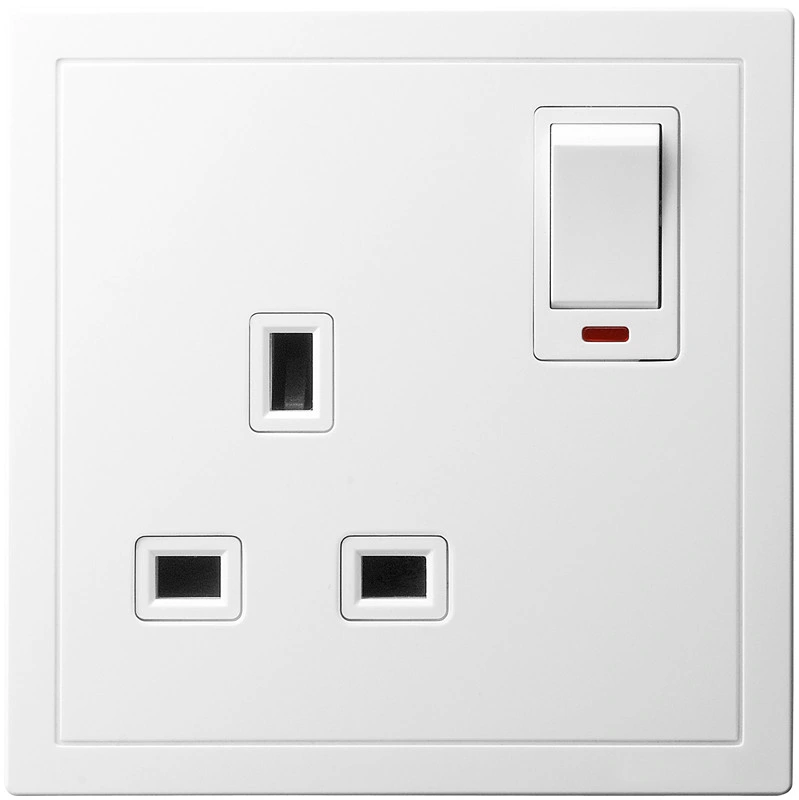 Switch Socket Functional Socket 13A with Neon