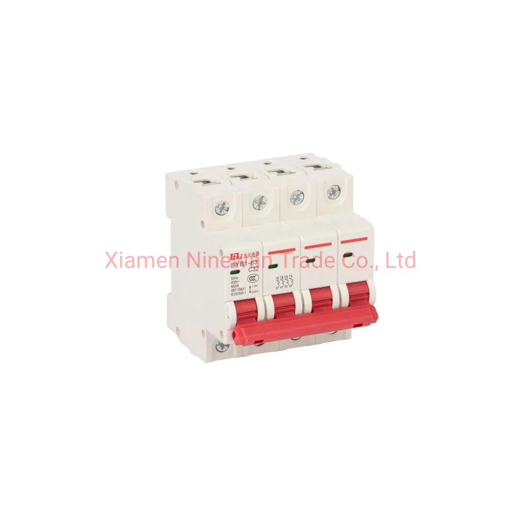 China Supply Customized Color AC230V/400V 3p 4p MCB Electrical Mini/Miniature Circuit Breaker MCB