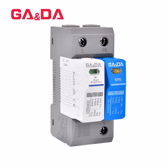 G2050dz-280-3p AC 280V Solar System Surge Protection Device Lightning Arrester Energy SPD
