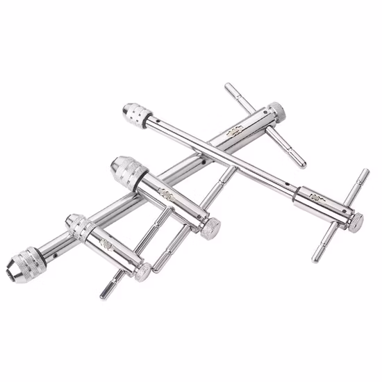 Hot Selling Reversible T Handle Ratchet Tap Wrench