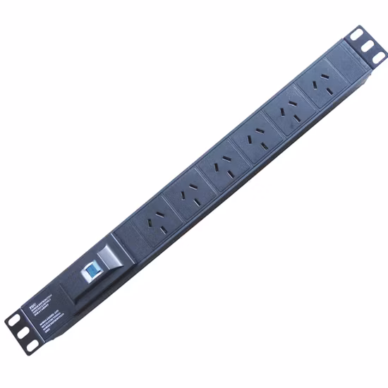 Australia Socket Type Rack Mount Power Distribution Unit 1u Wall Mount PDU