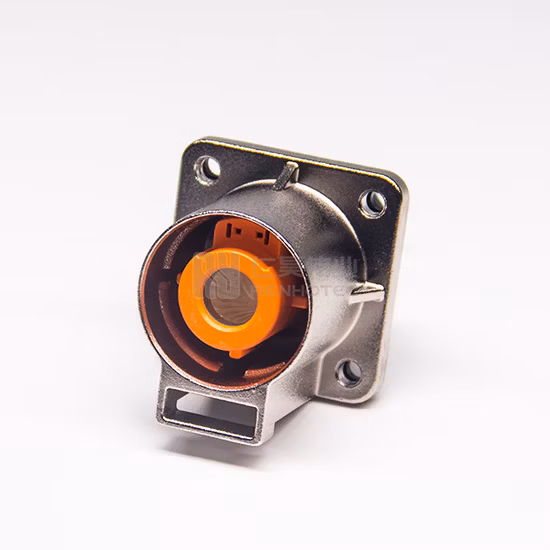 High Voltage Connector 125A 150A 200A Hvil Straight / Right Angle Plug and Socket for 50mm2 Cable for PDU Air Conditioning