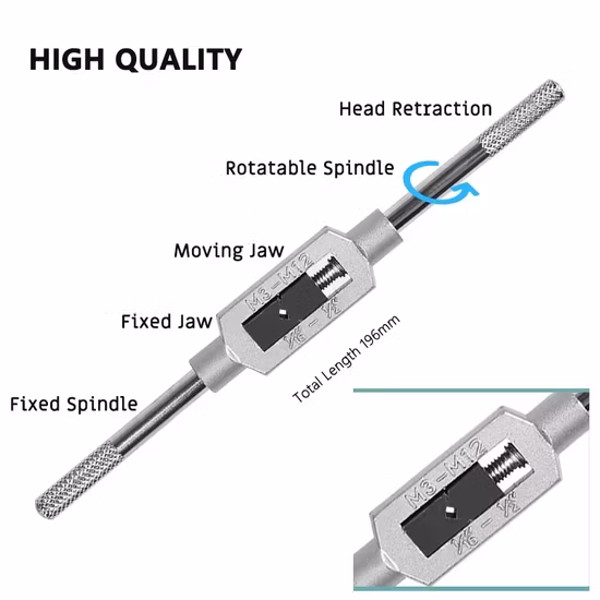 DIN1814 Adjustable Tap Wrench